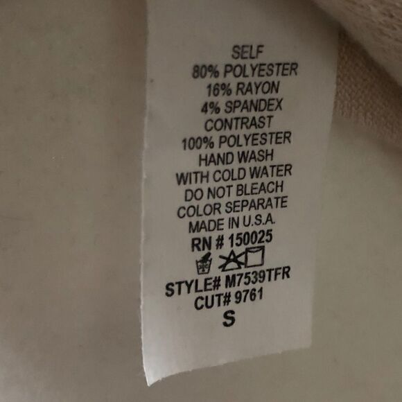 Alya cream flutter sleeve ribbon tie blouse - Picture 7 of 11